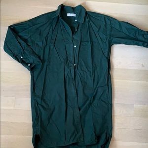 Everlane Shirt Dress - Green